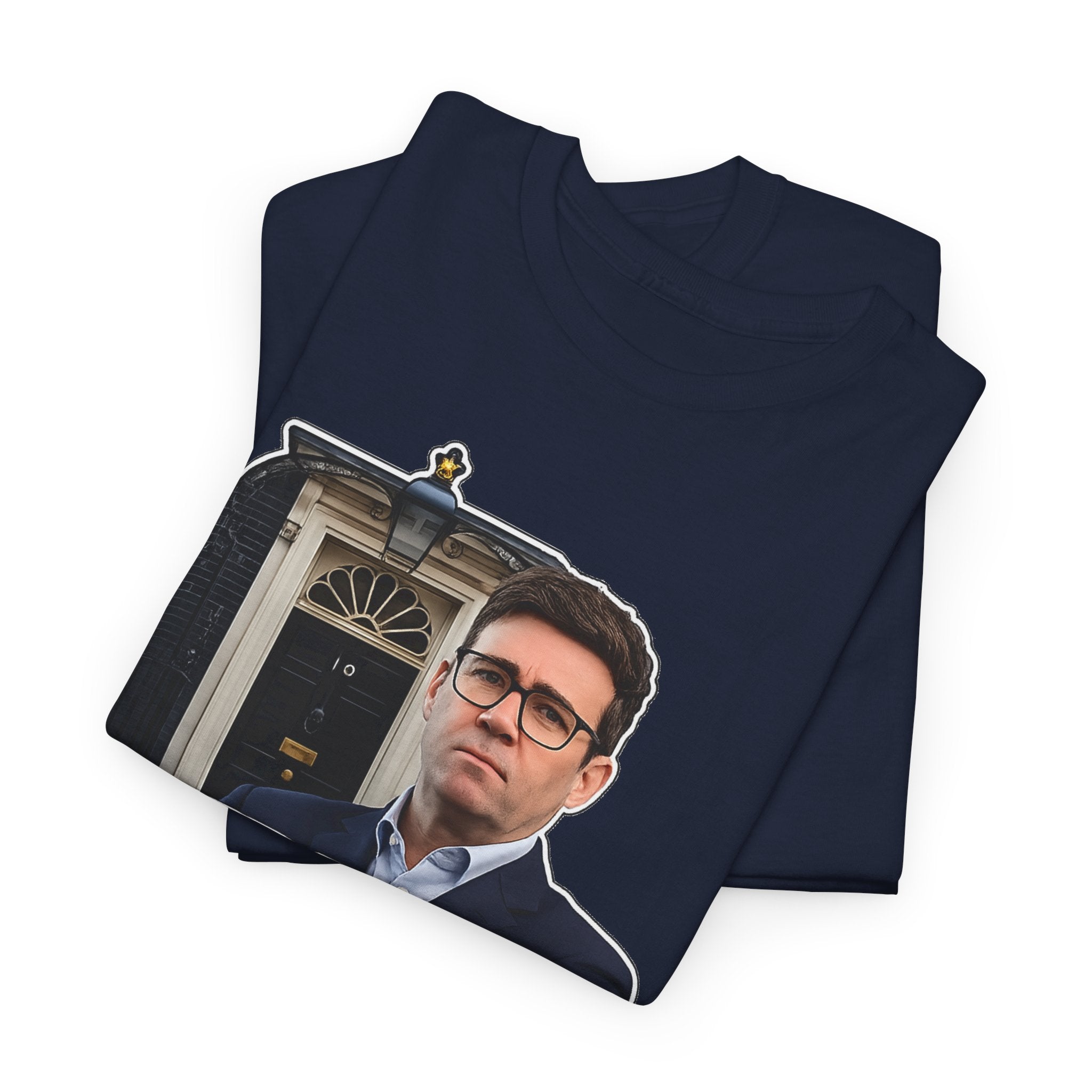 Andy Burnham Out Political Satire T‑Shirt — "Burnham Out" Protest Tee