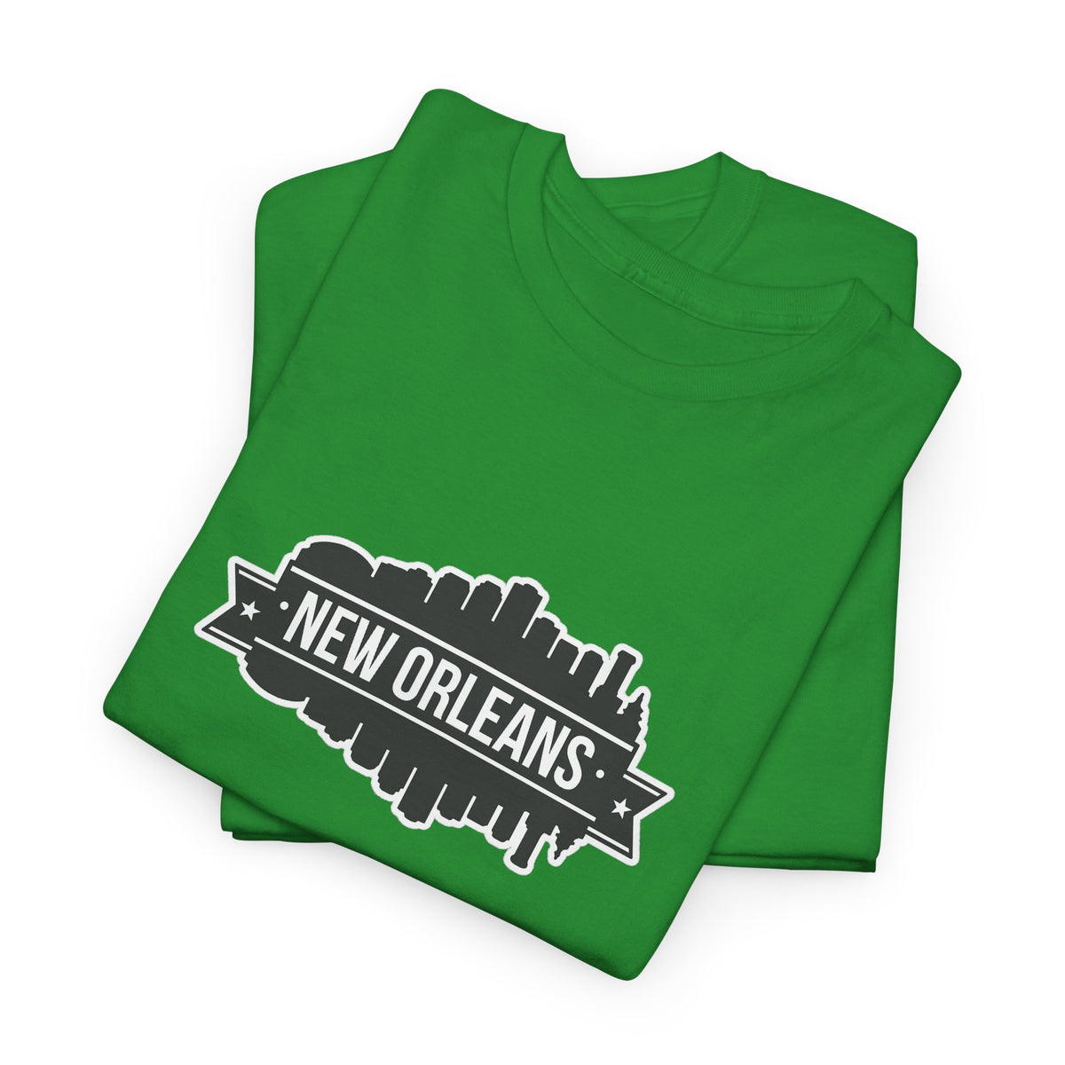 New Orleans Skyline T-Shirt – Retro Badge Cityscape Tee