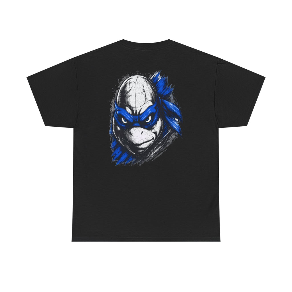 TMNT Leonardo Graphic Tee — Blue Mask Turtle T-Shirt