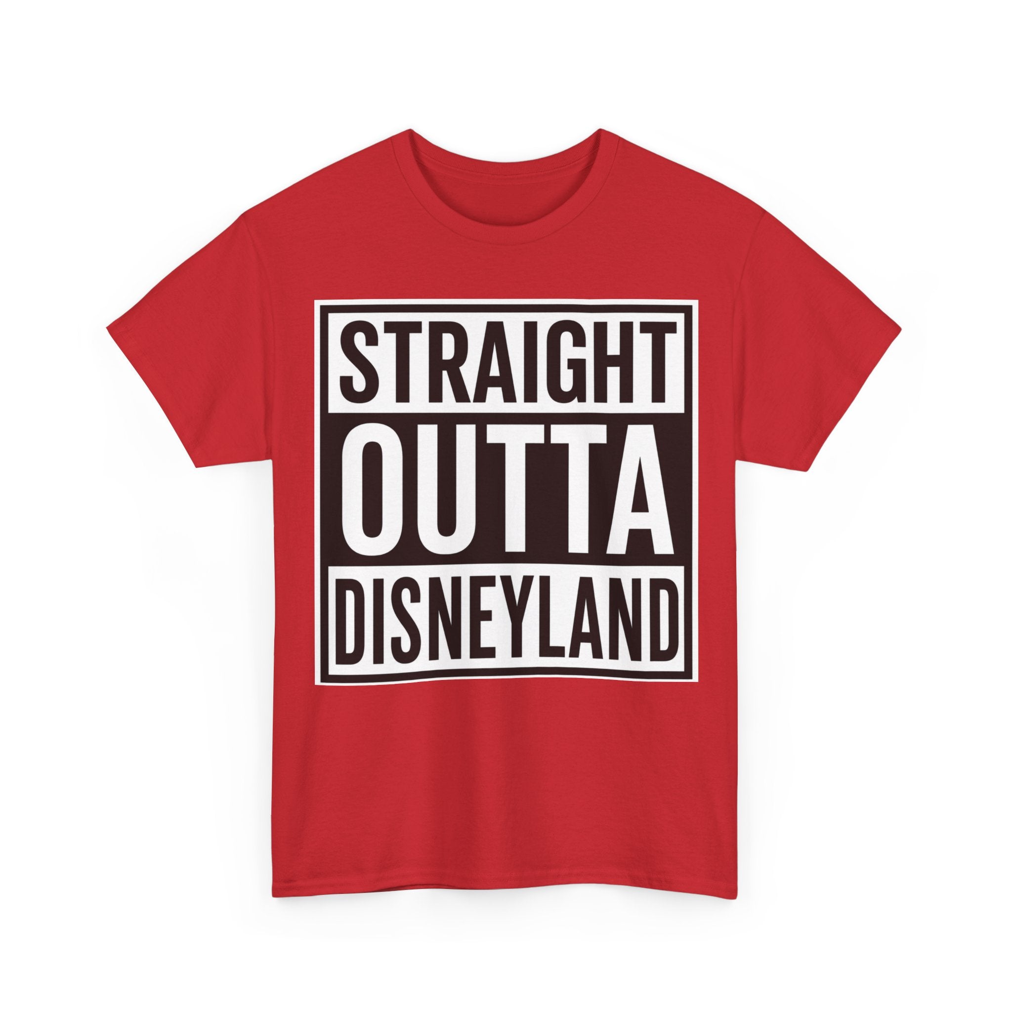 Straight Outta Disneyland T-Shirt — Funny Theme Park Vacation Shirt
