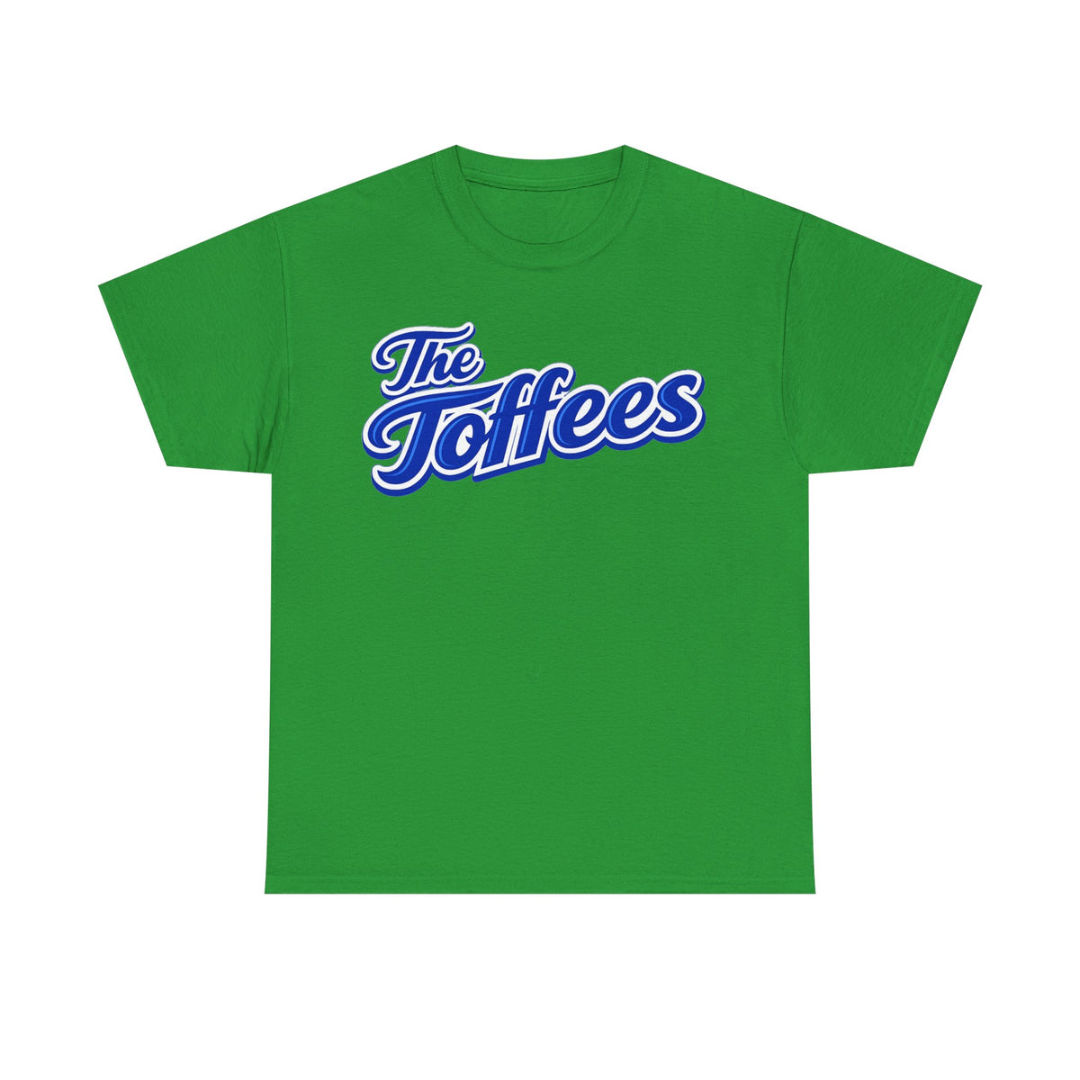 The Toffees Script Tee — Vintage Blue Logo T-Shirt