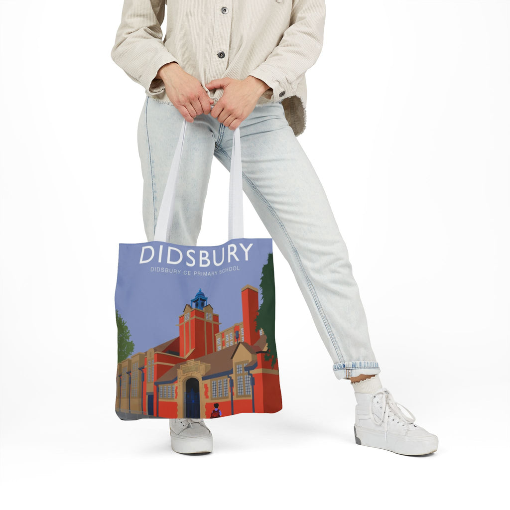 Elm Grove Didsbury C of E Primary School Vintage Travel Canvas Tote Bag