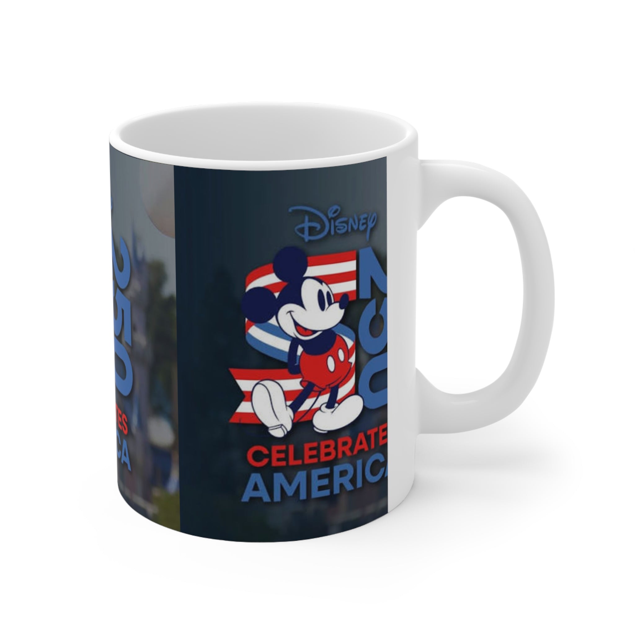 Mickey Mouse 250 Celebrates America Ceramic Mug — 11oz & 15oz