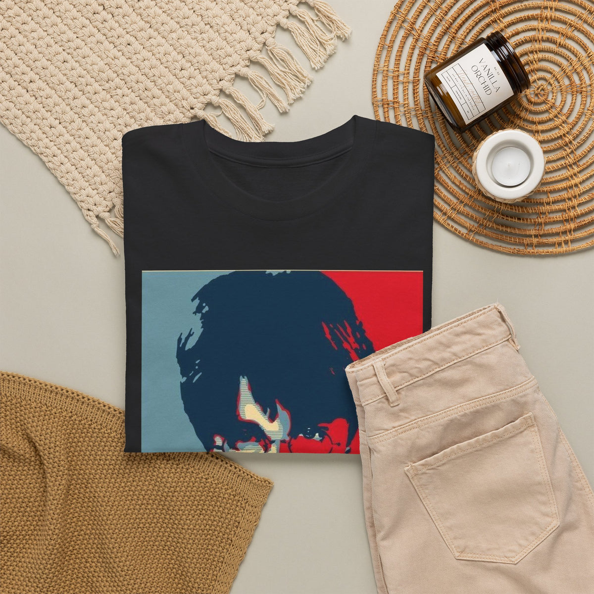 Harry Potter Inspired Vintage Wizard Portrait Cotton T‑Shirt — 'Potter' Graphic Tee