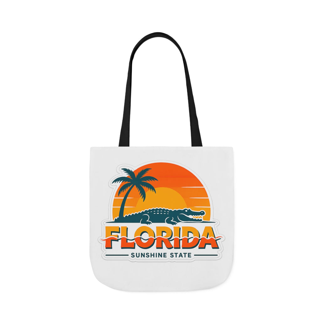 Florida Sunshine State Canvas Tote