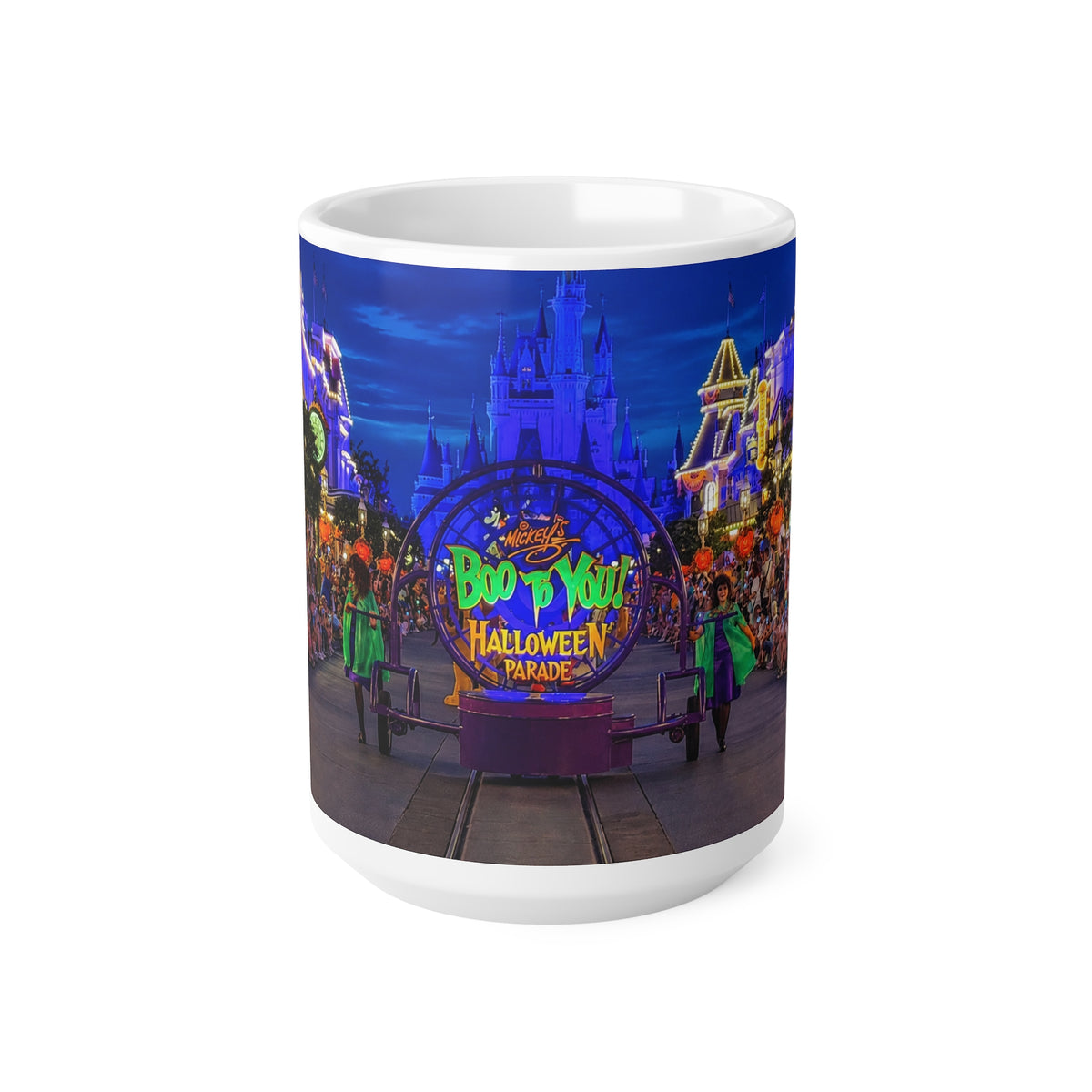 Halloween Boo-To-You Parade Ceramic Mug — Spooky Disney Inspired Night 11oz/15oz
