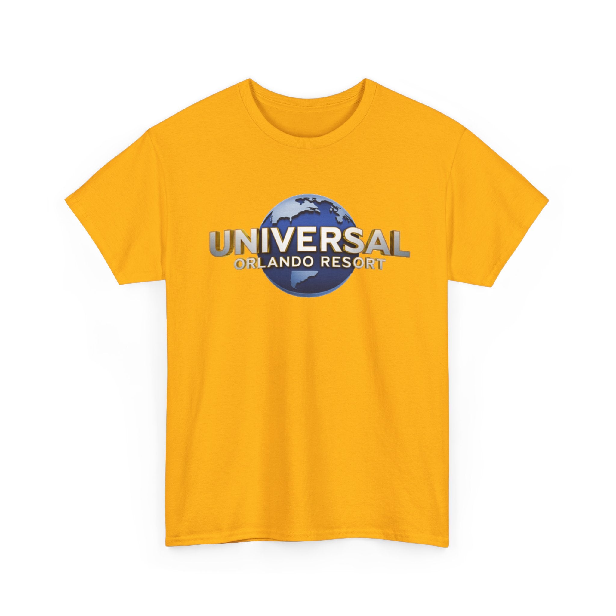 Universal Orlando Resort T‑Shirt — Retro Globe Logo Souvenir Tee