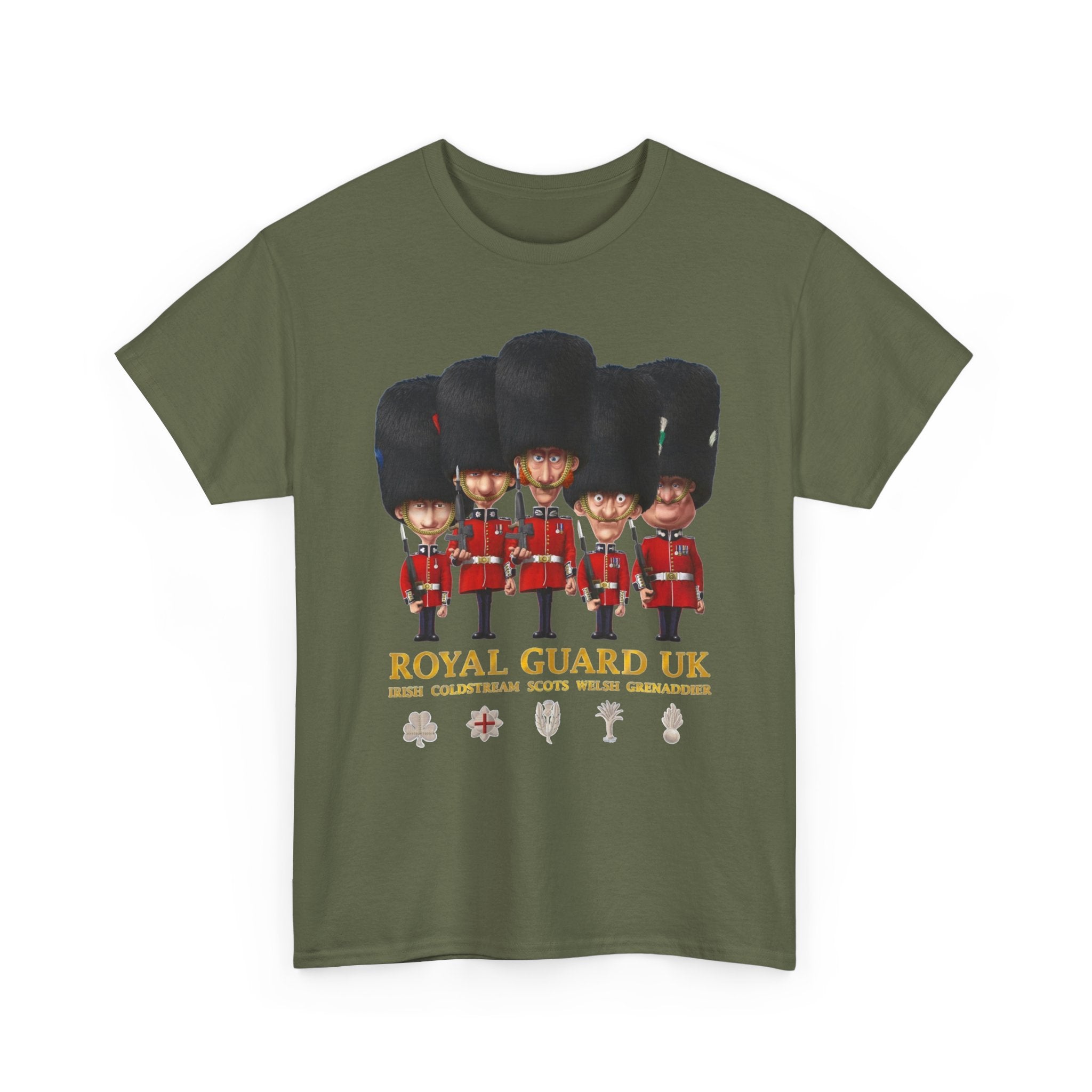 Royal Guard UK T-Shirt — Cute British Guards Illustration Tee