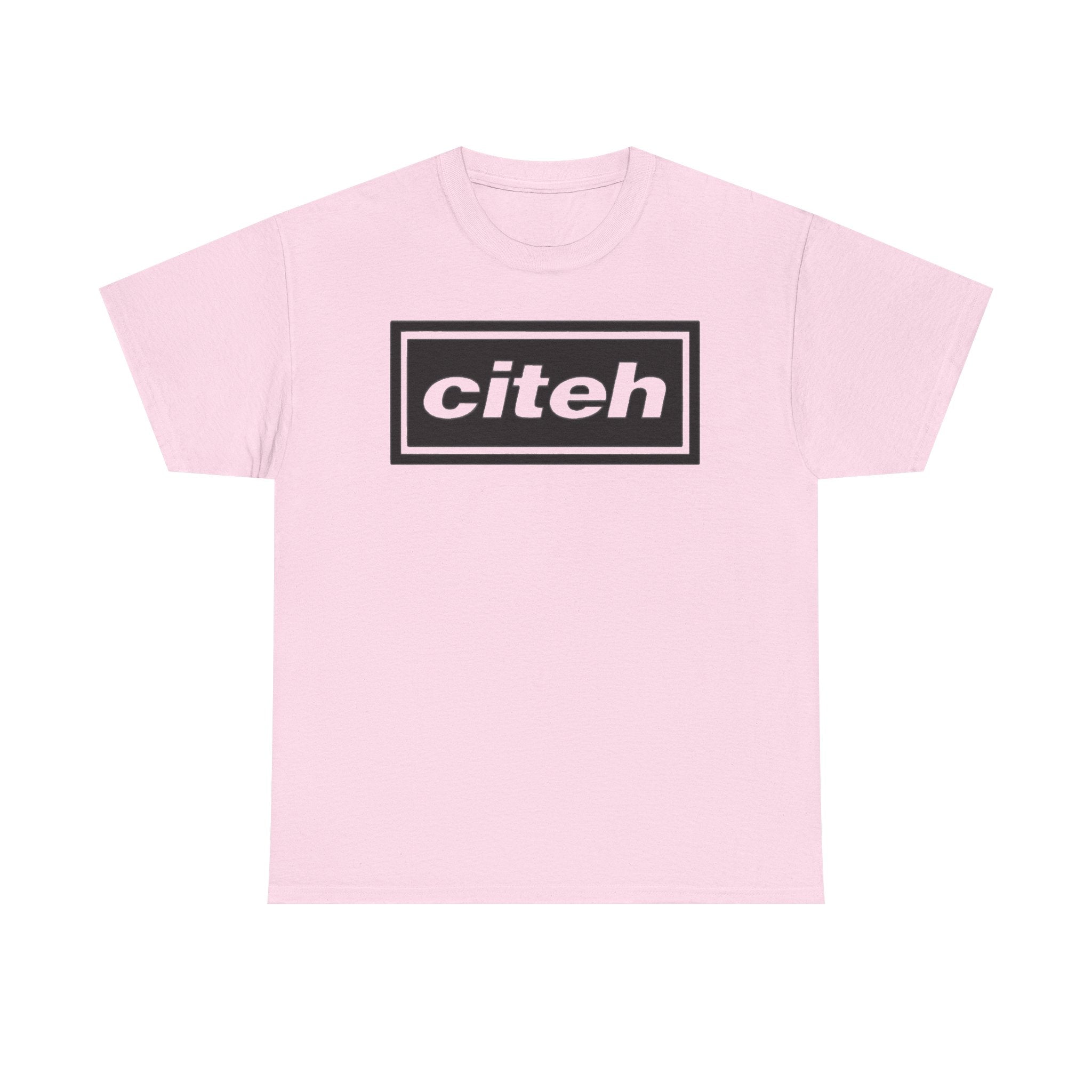Manchester City Citeh Logo Tee — Minimalist Black Box Graphic T-Shirt