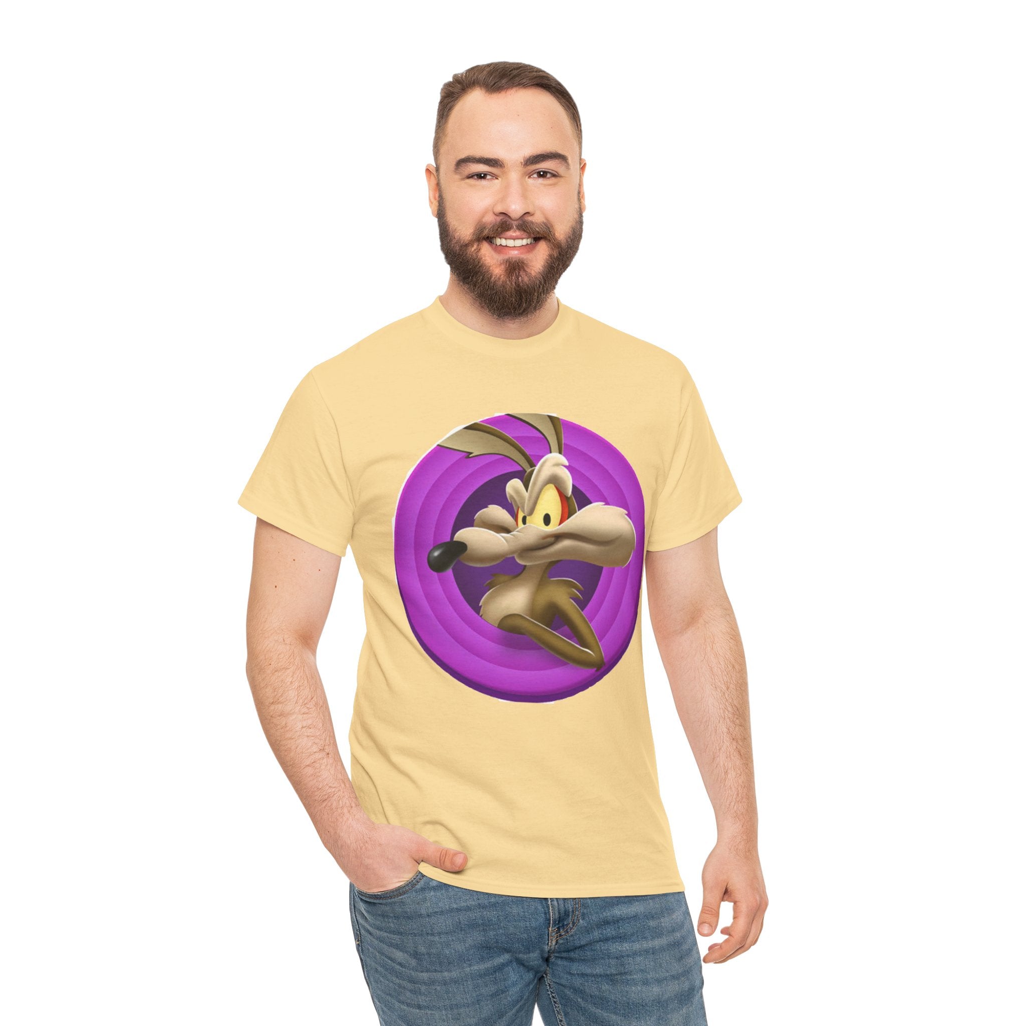 Wile E. Coyote Retro Circle Tee