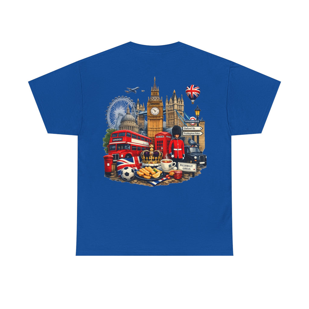 London Landmarks T‑Shirt — British Icons Collage Tee