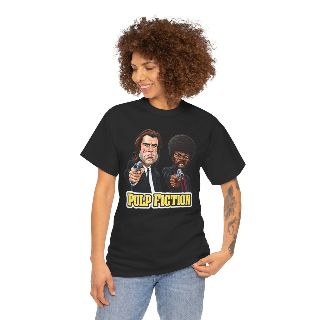 Pulp Fiction Graphic Tee - Retro Movie Poster T-Shirt