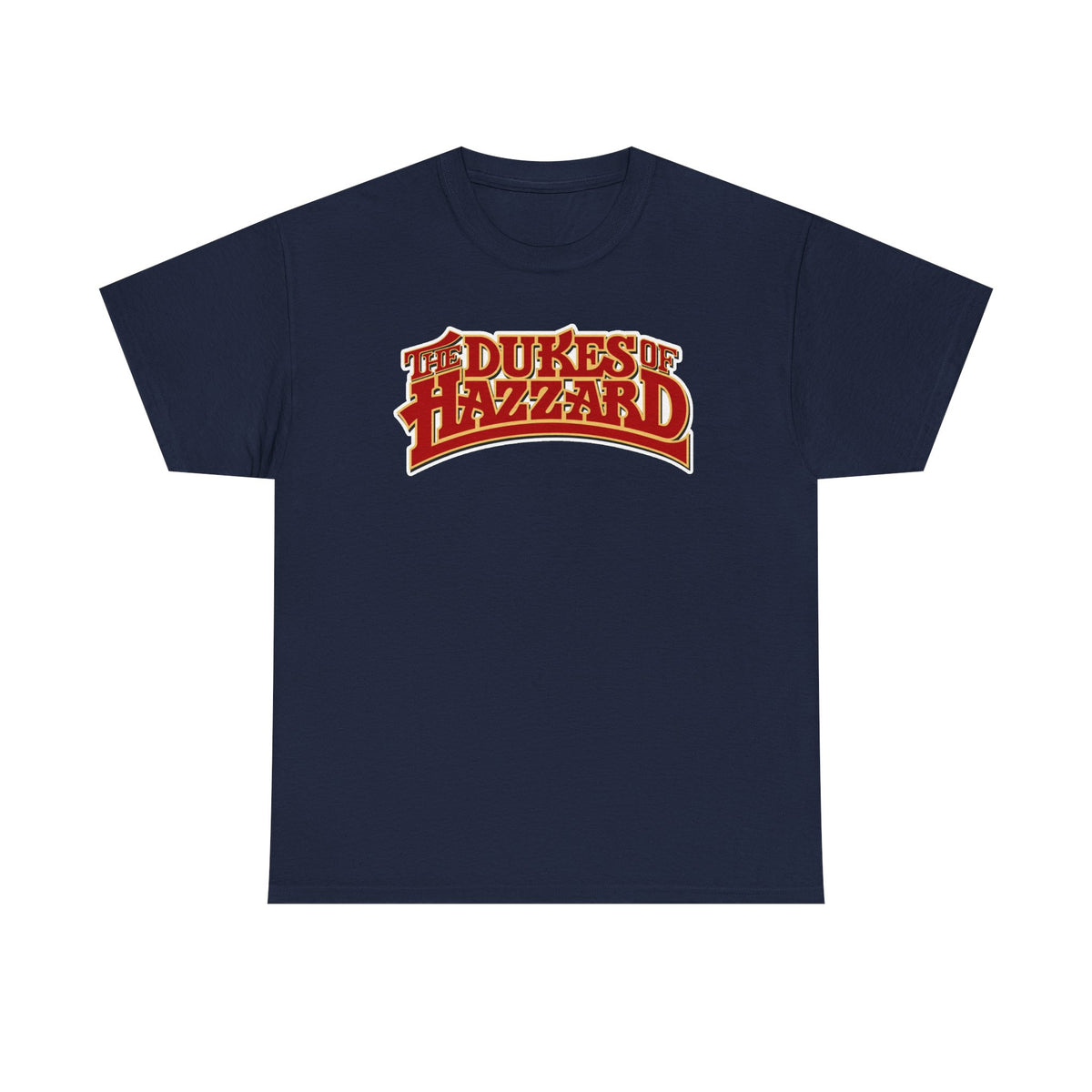 Dukes of Hazzard Retro Logo Cotton T-Shirt