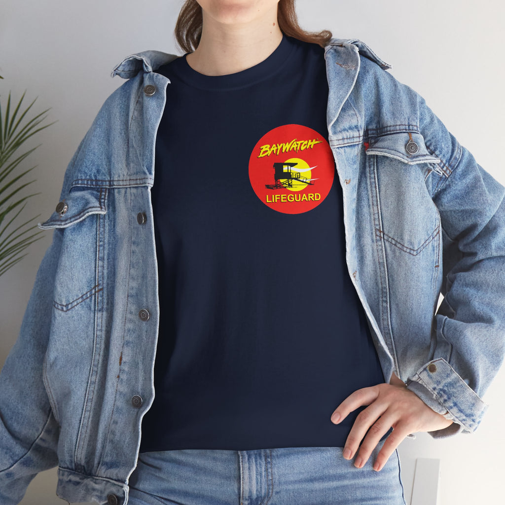 Baywatch Lifeguard Graphic Cotton T-Shirt