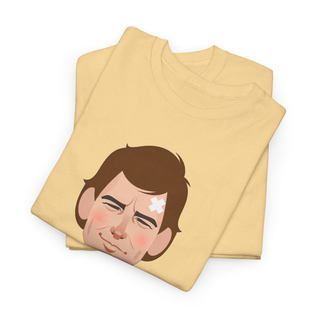 Bryan Robson Manchester United Legend Portrait Cotton T-Shirt
