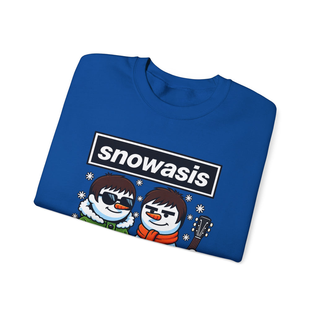 Snowasis "Some Might Sleigh" #Oasis Inspired Crewneck Sweatshirt