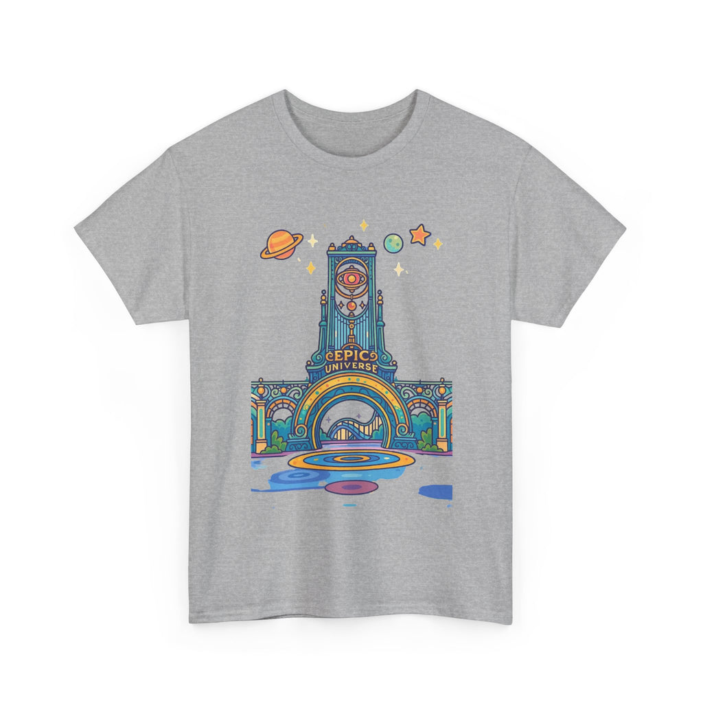 Universal Studios Family Vacation T-Shirt — Retro Space Theater Graphic Tee
