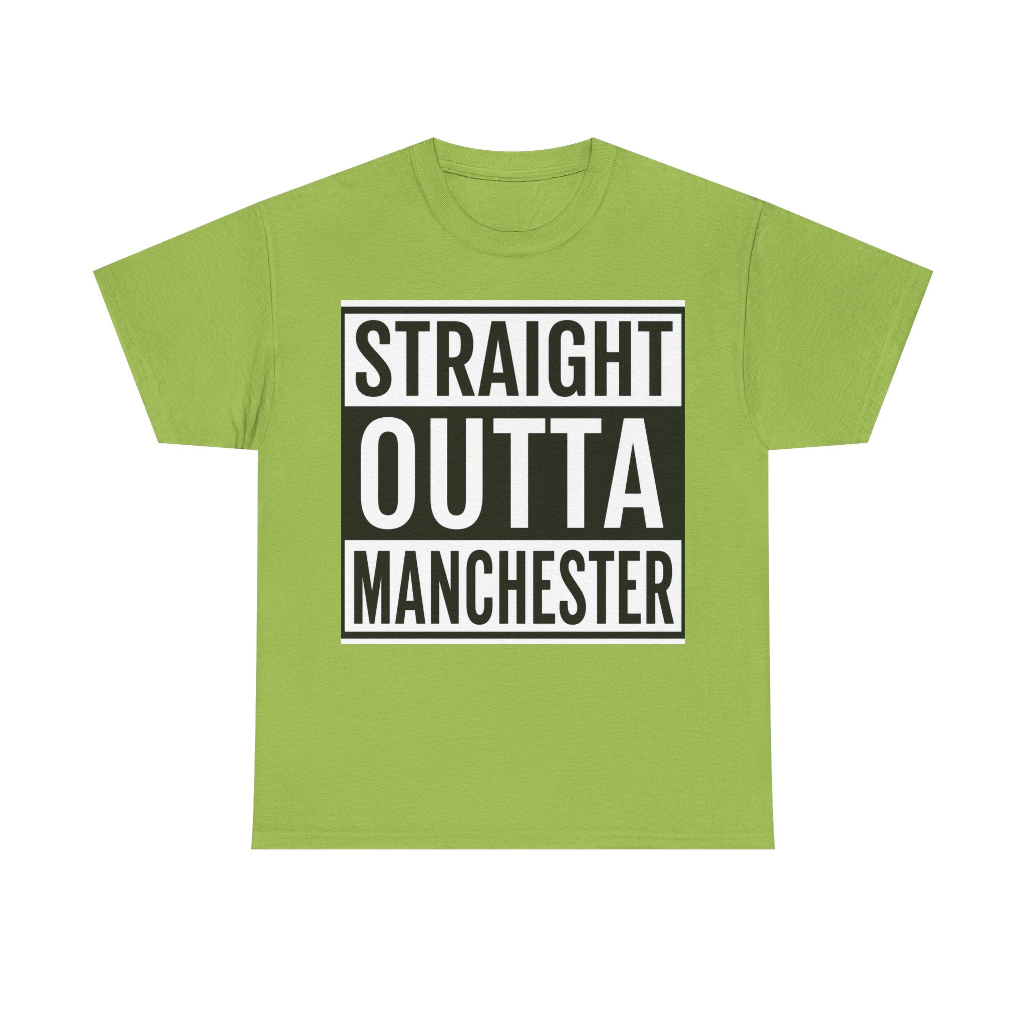 Straight Outta Manchester T-Shirt — Bold City Pride Tee