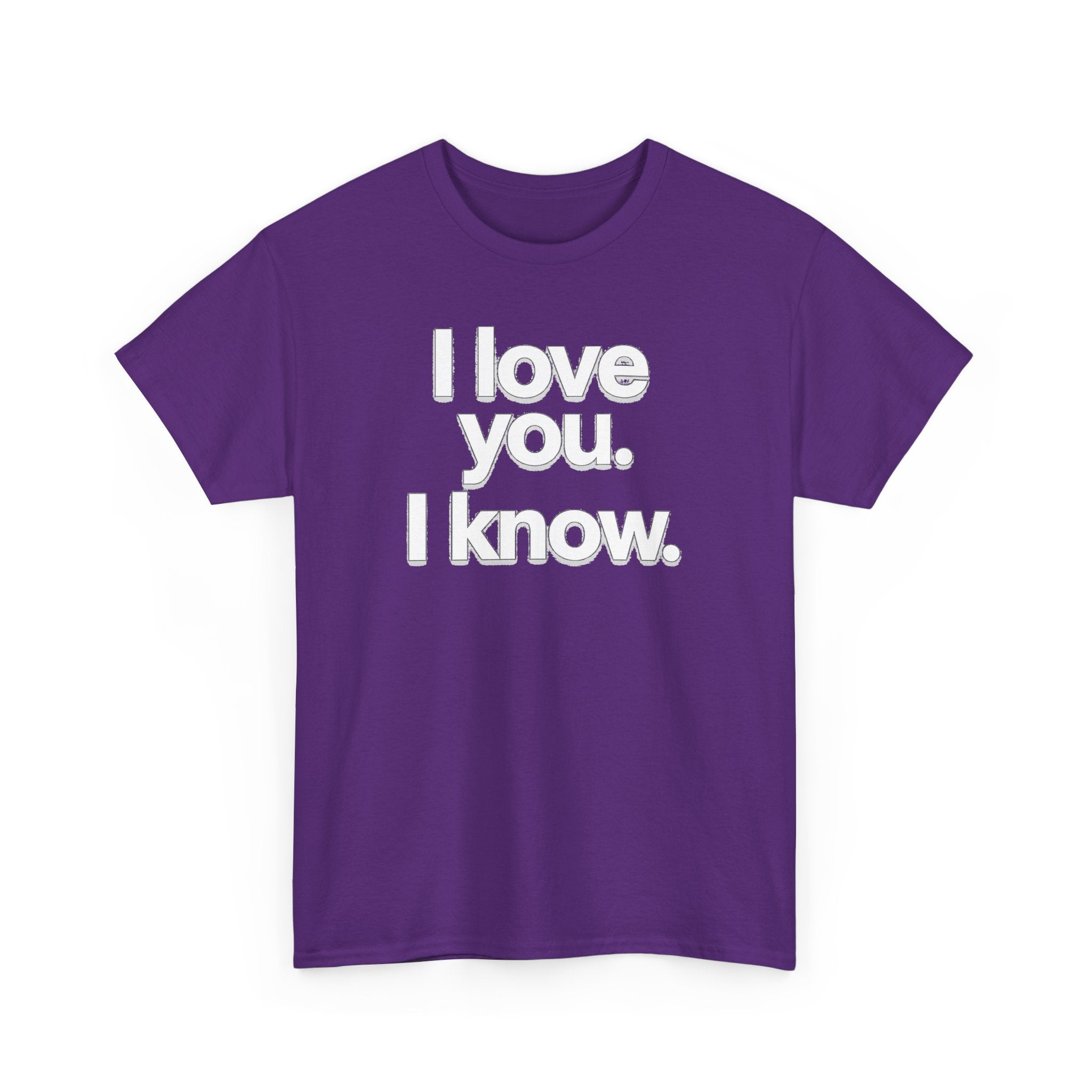 I Love You I Know Saying T‑Shirt from Star Wars