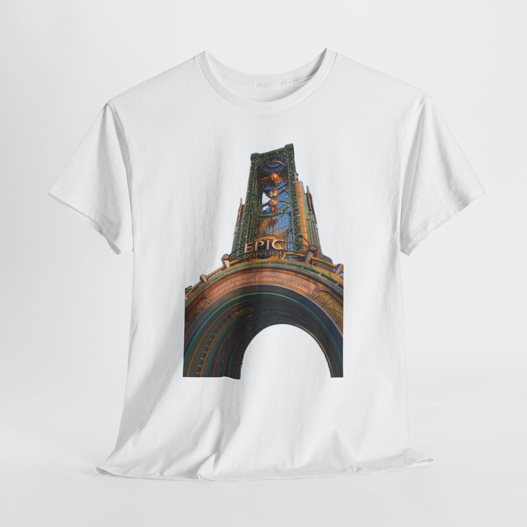 Epci Universe Vintage Theater Arch Graphic Tee — 'Epic' Retro Marquee T-Shirt