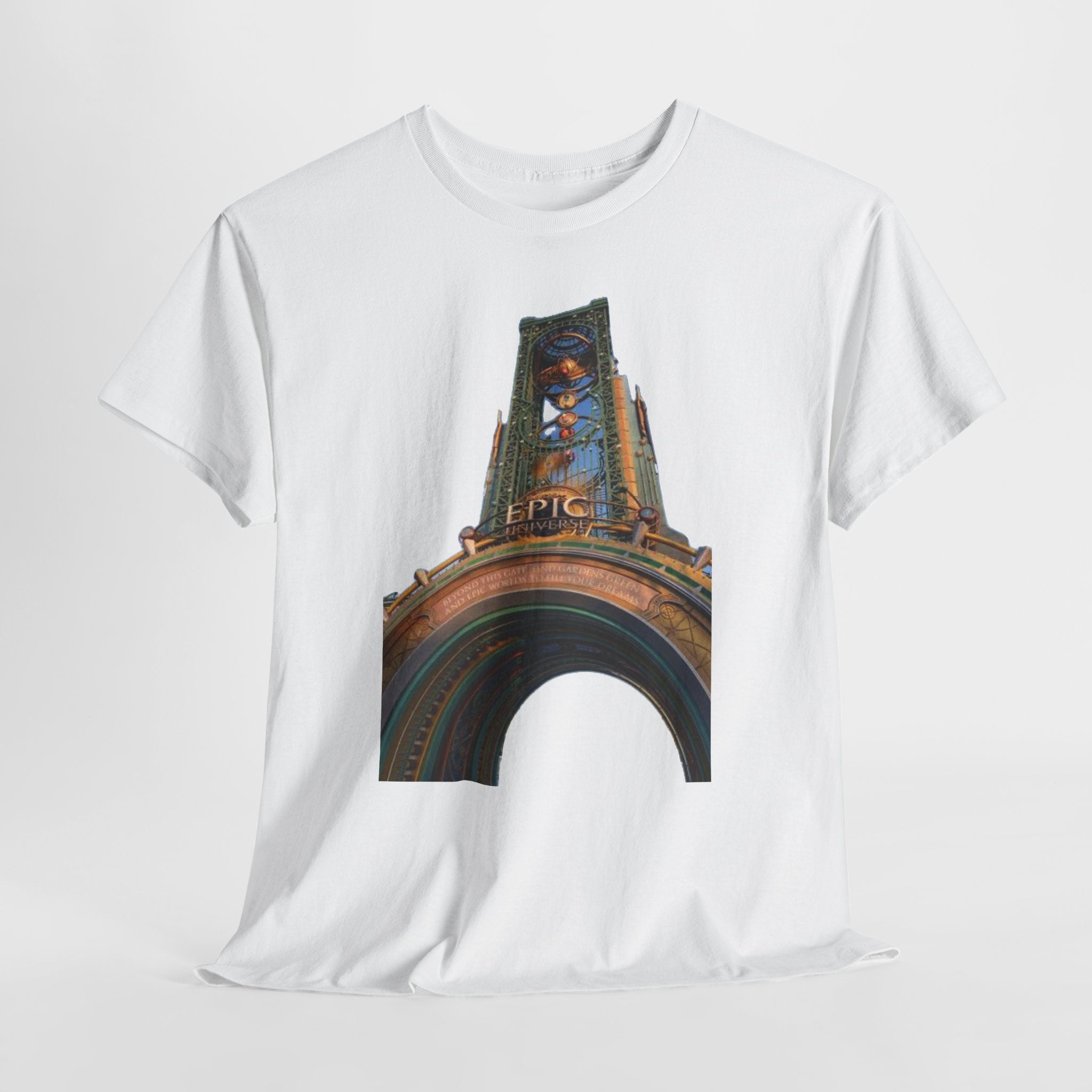 Epci Universe Vintage Theater Arch Graphic Tee — 'Epic' Retro Marquee T-Shirt