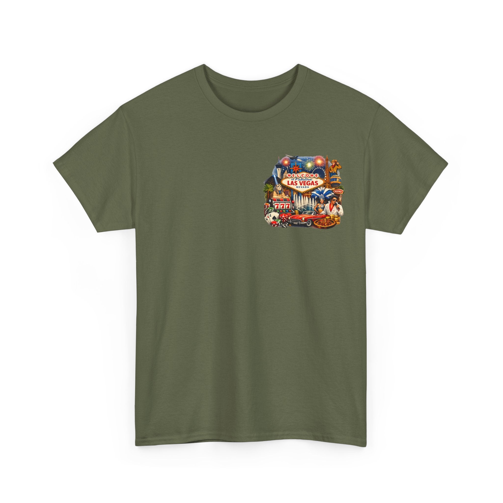 Las Vegas Vintage Collage T‑Shirt