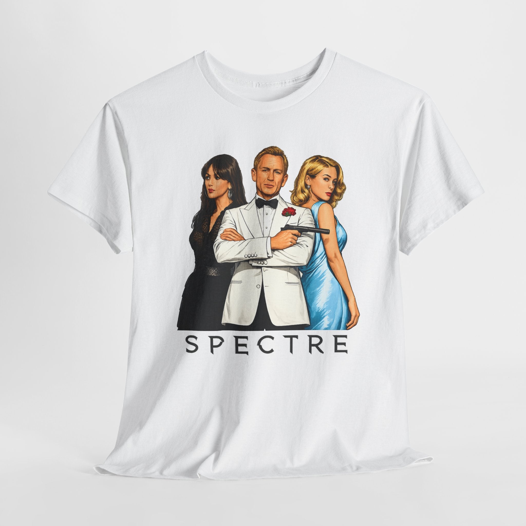 James Bond Spectre Movie Poster Tee — Retro James Bond Style Graphic T-Shirt