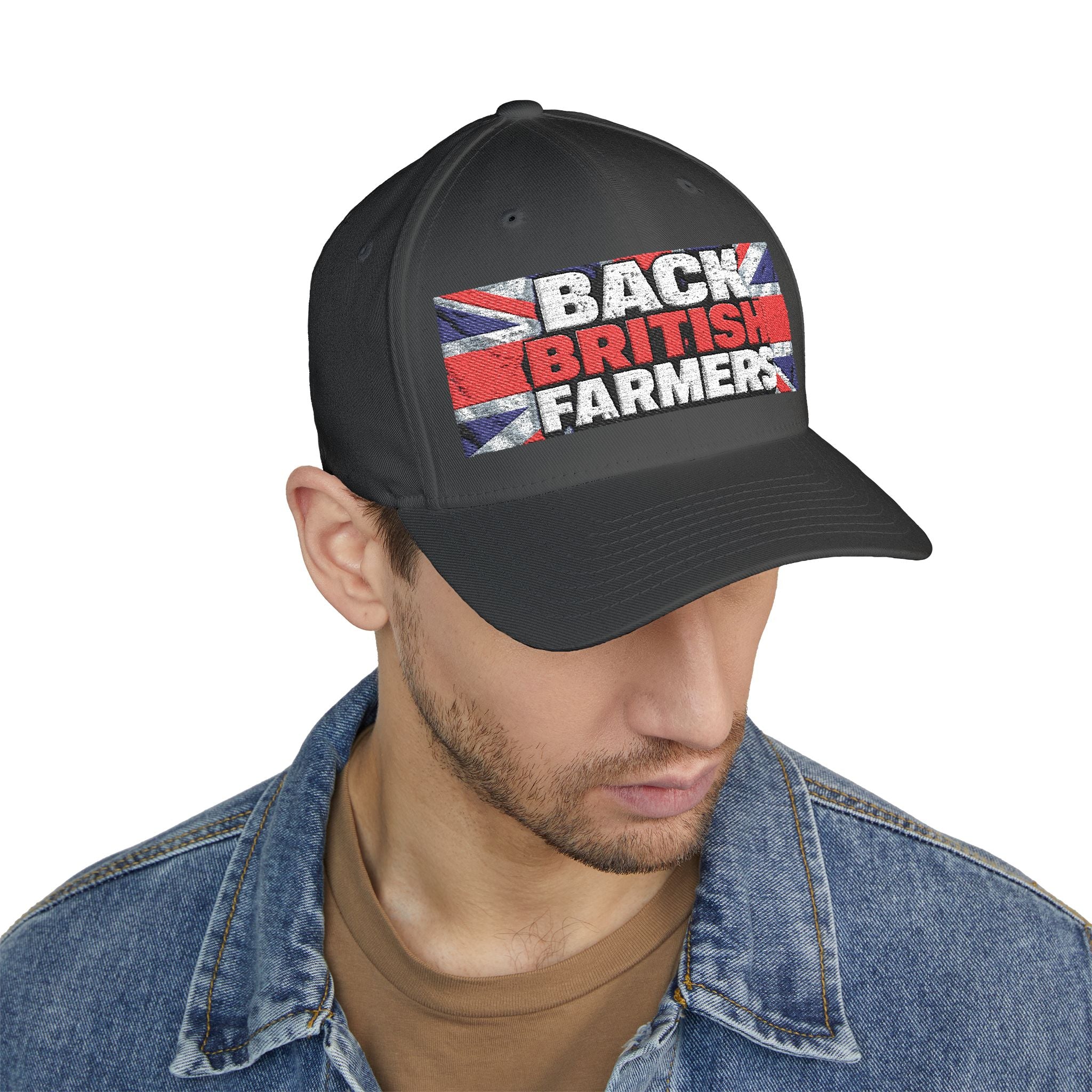 Back British Farmers Embroidered Cap