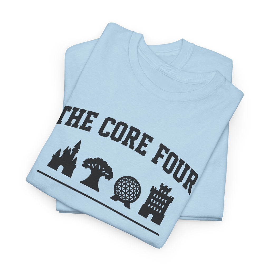 The Core Four Walt Disney World Unisex Heavy Cotton Tee