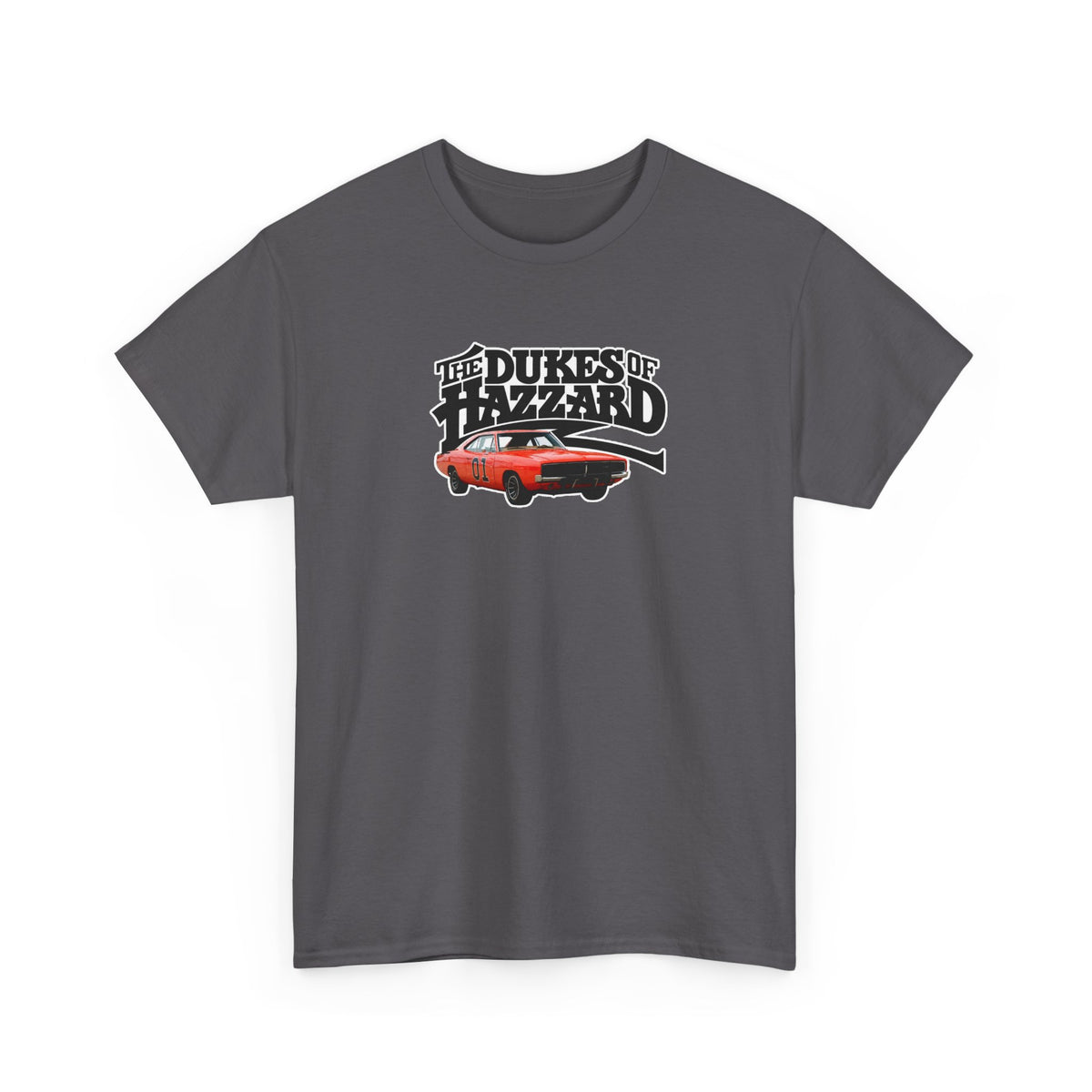Dukes of Hazzard Charger Graphic Tee — Classic Retro TV Car Shirt