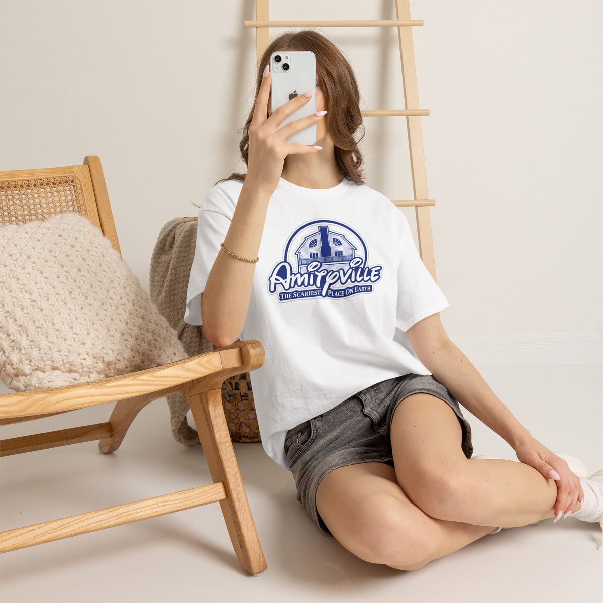Amityville Horror Tee – "Amityville: The Scariest Place on Earth" Graphic Shirt