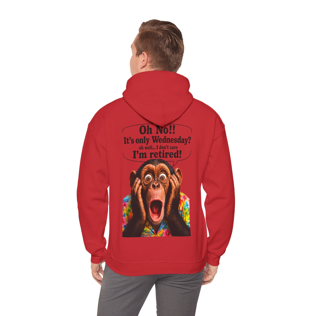 Retired Life Hoodie – "Oh wow!! It’s only Wednesday? oh well... I don’t care I’m retired!"