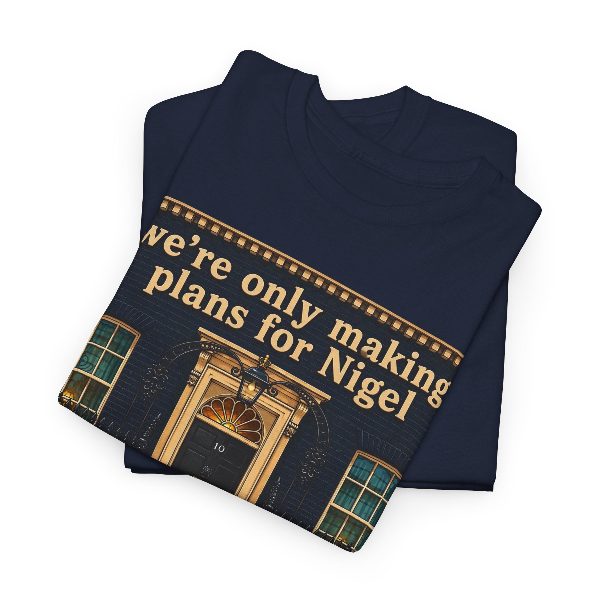 “We’re Only Making Plans for Nigel” Graphic T‑Shirt