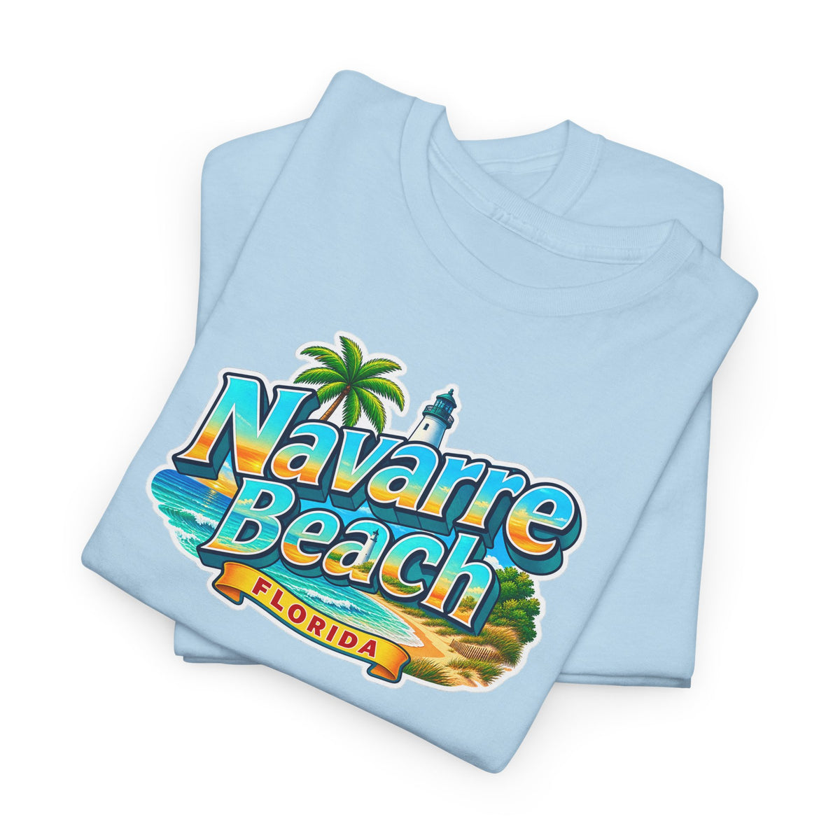 Navarre Beach Florida T-Shirt – Retro Tropical Vacation Tee