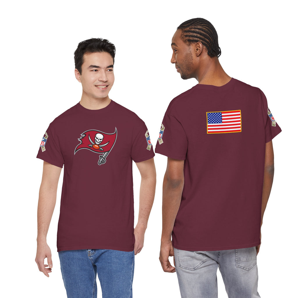 Tampa Bay Buccaneers inspired Unisex Heavy Cotton Tee