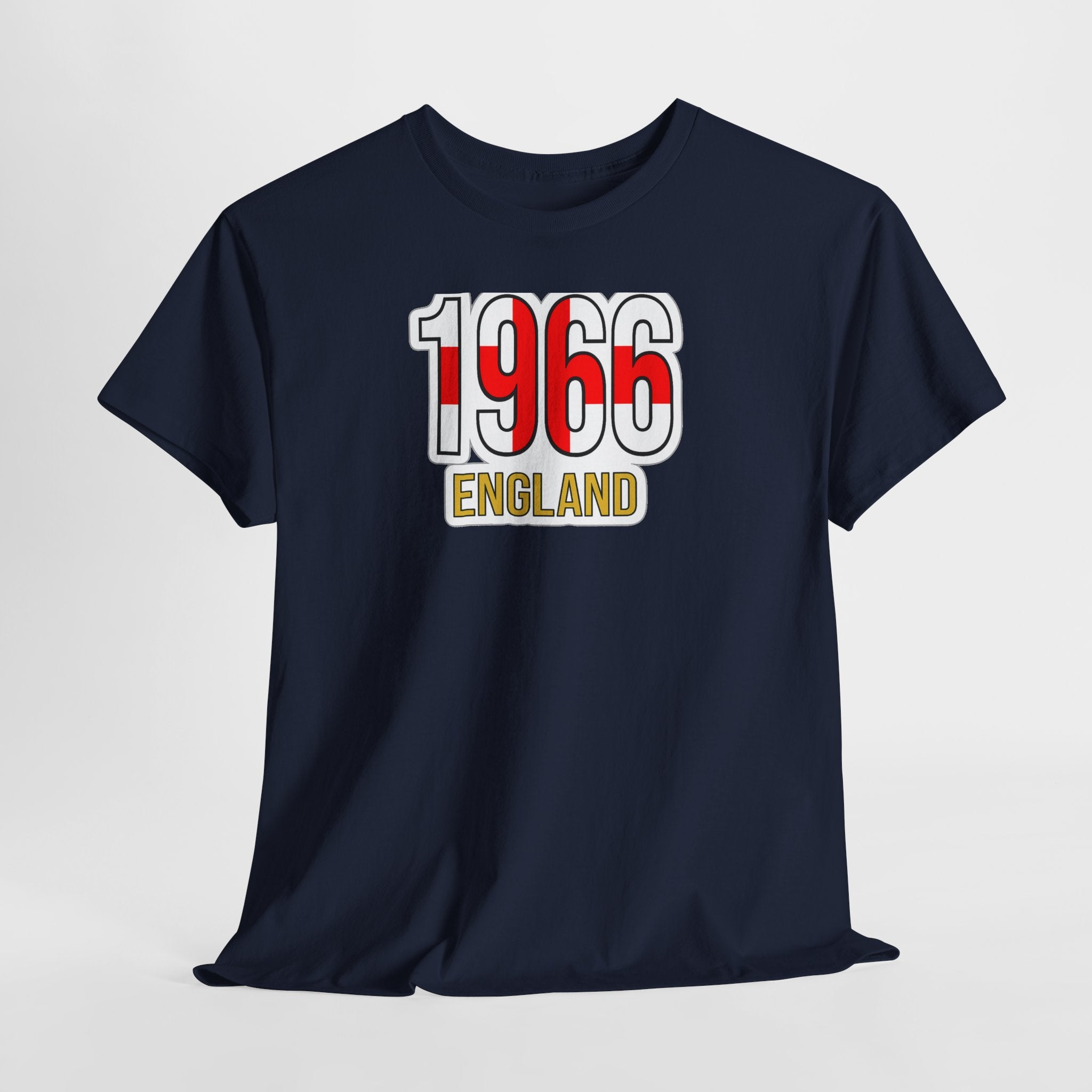 1966 England T‑Shirt – Retro World Cup Winners Football Tee