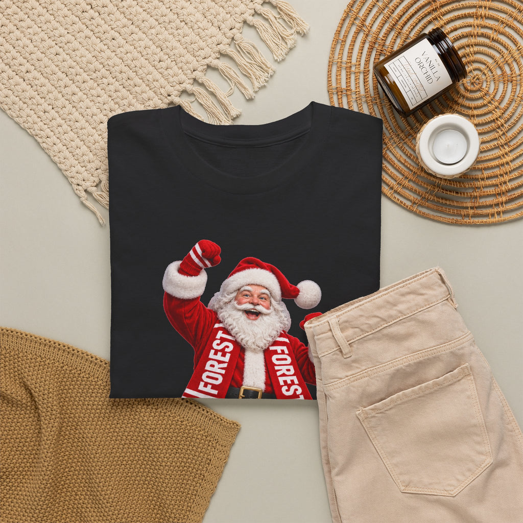 Nottingham Forest Santa Claus Dancing T‑Shirt — Vintage Christmas Holiday Tee