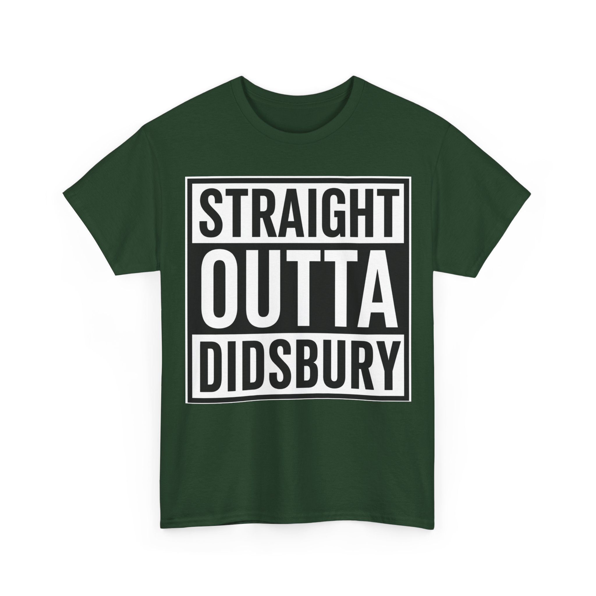 Straight Outta Didsbury T‑Shirt — Graphic City Pride Tee