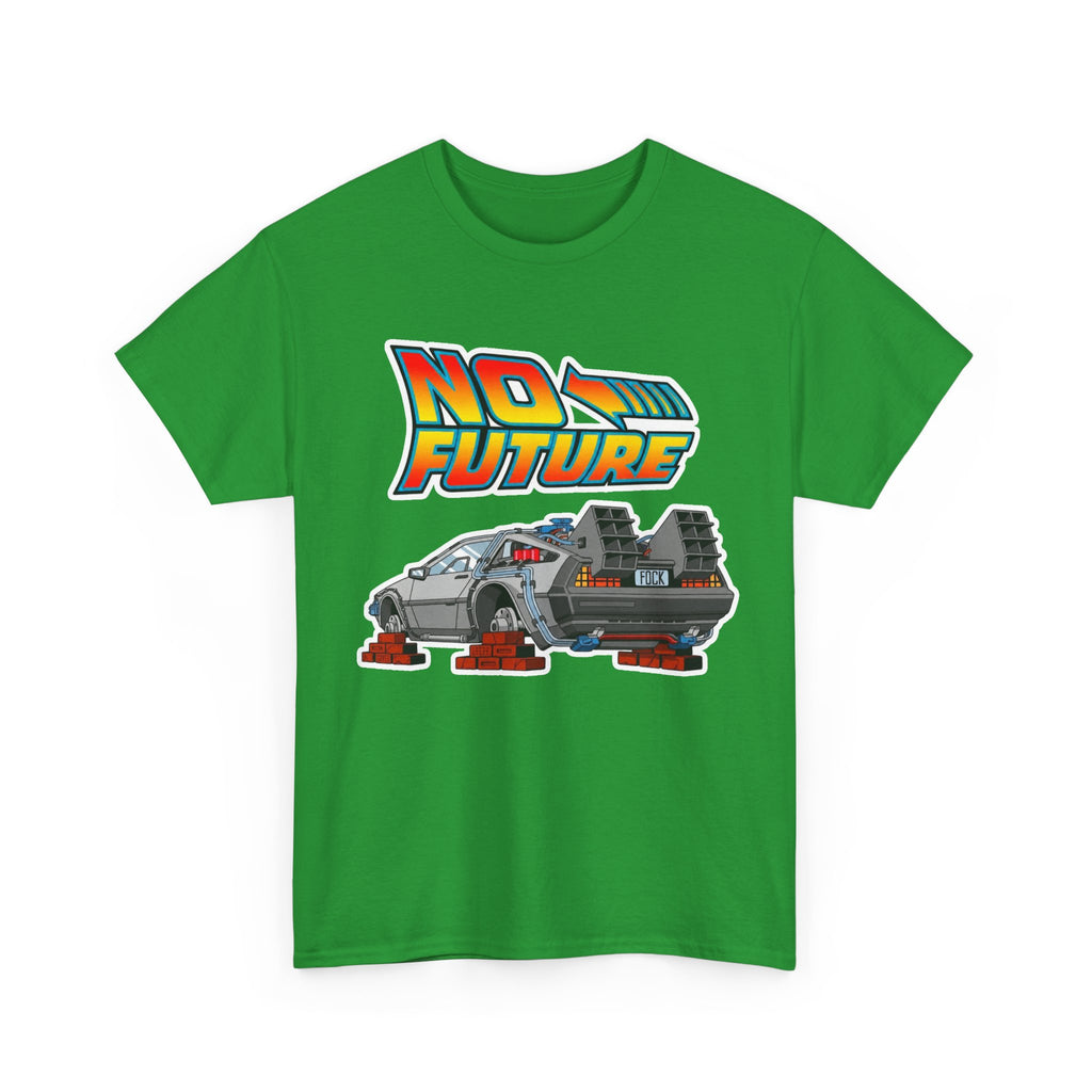 No Future DeLorean Cotton T-Shirt