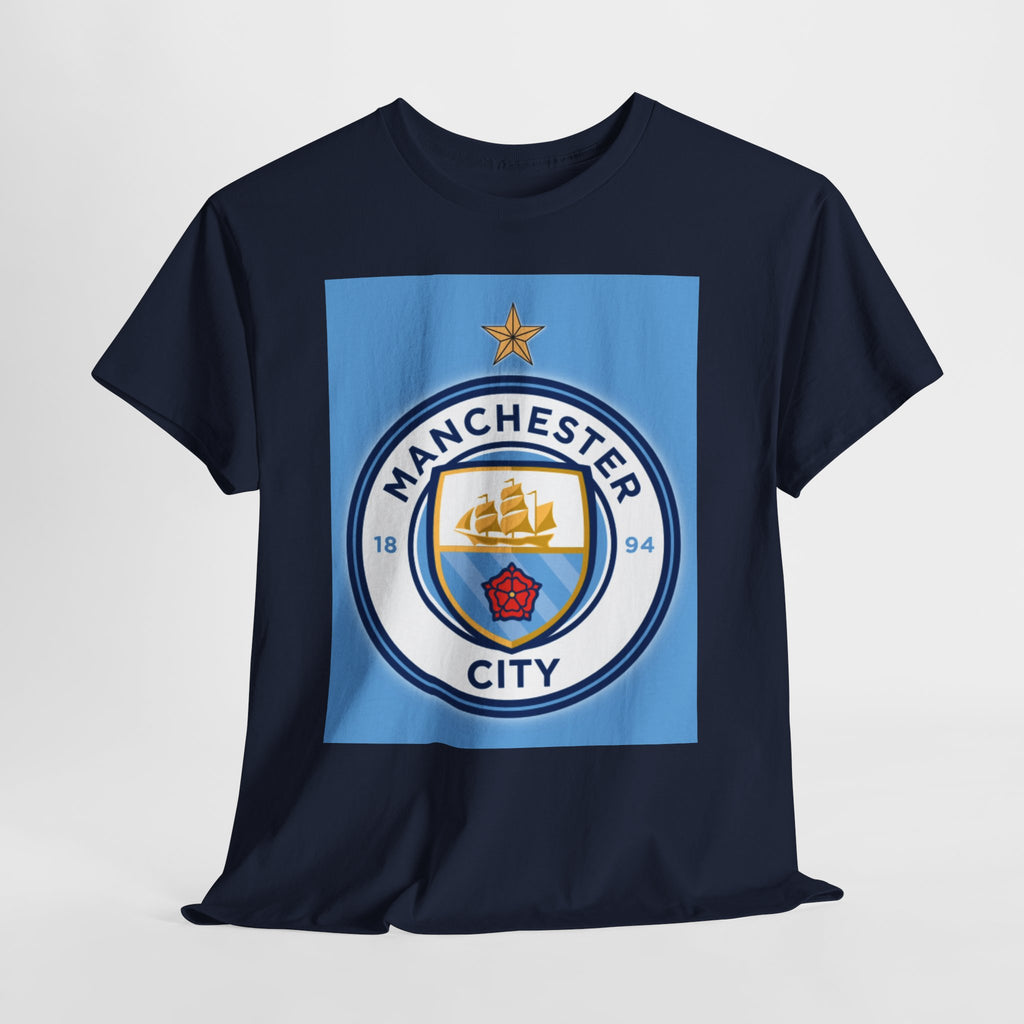 Manchester City Logo T-Shirt – Football Fan Tee
