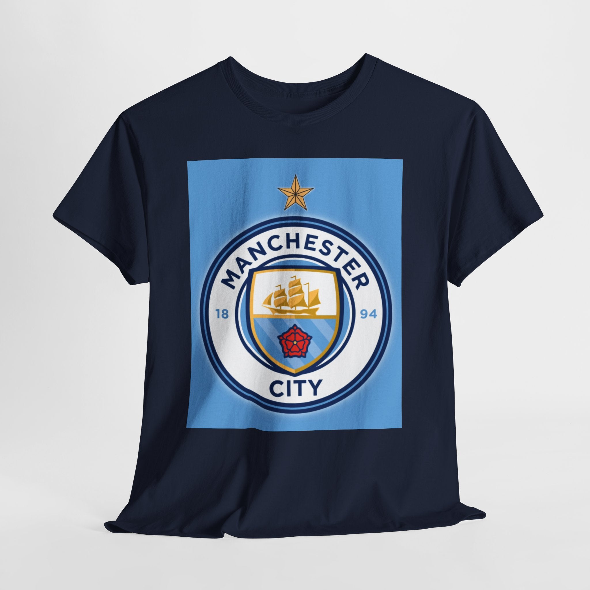 Manchester City Logo T-Shirt – Football Fan Tee