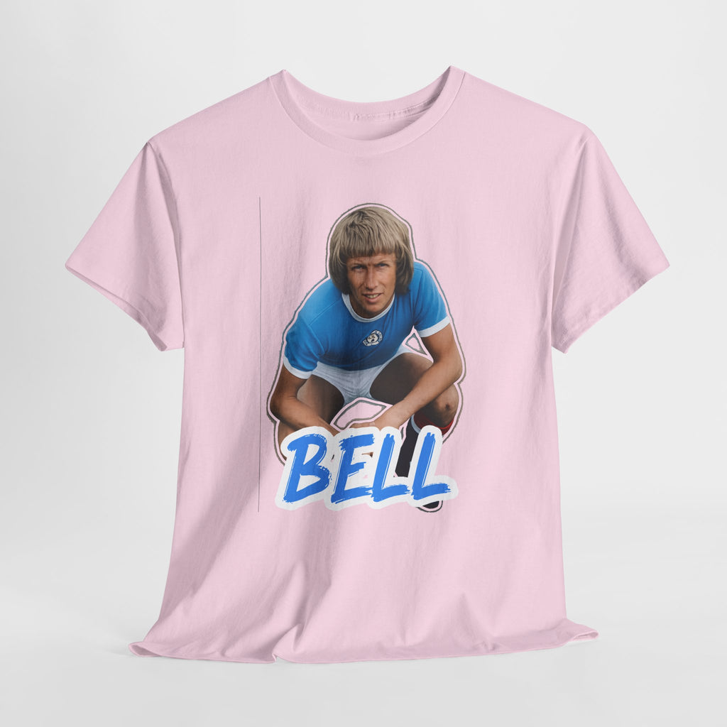 Colin Bell Manchester City Legend Retro Soccer Tee — Vintage Player Graphic T-Shirt