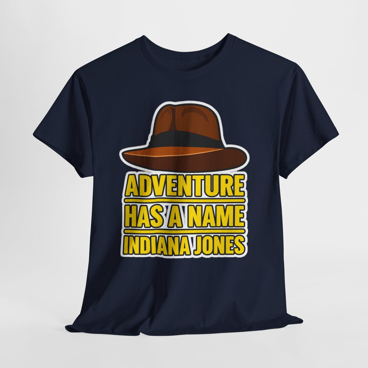 Adventure Has a Name Indiana Jones Graphic Cotton T-Shirt