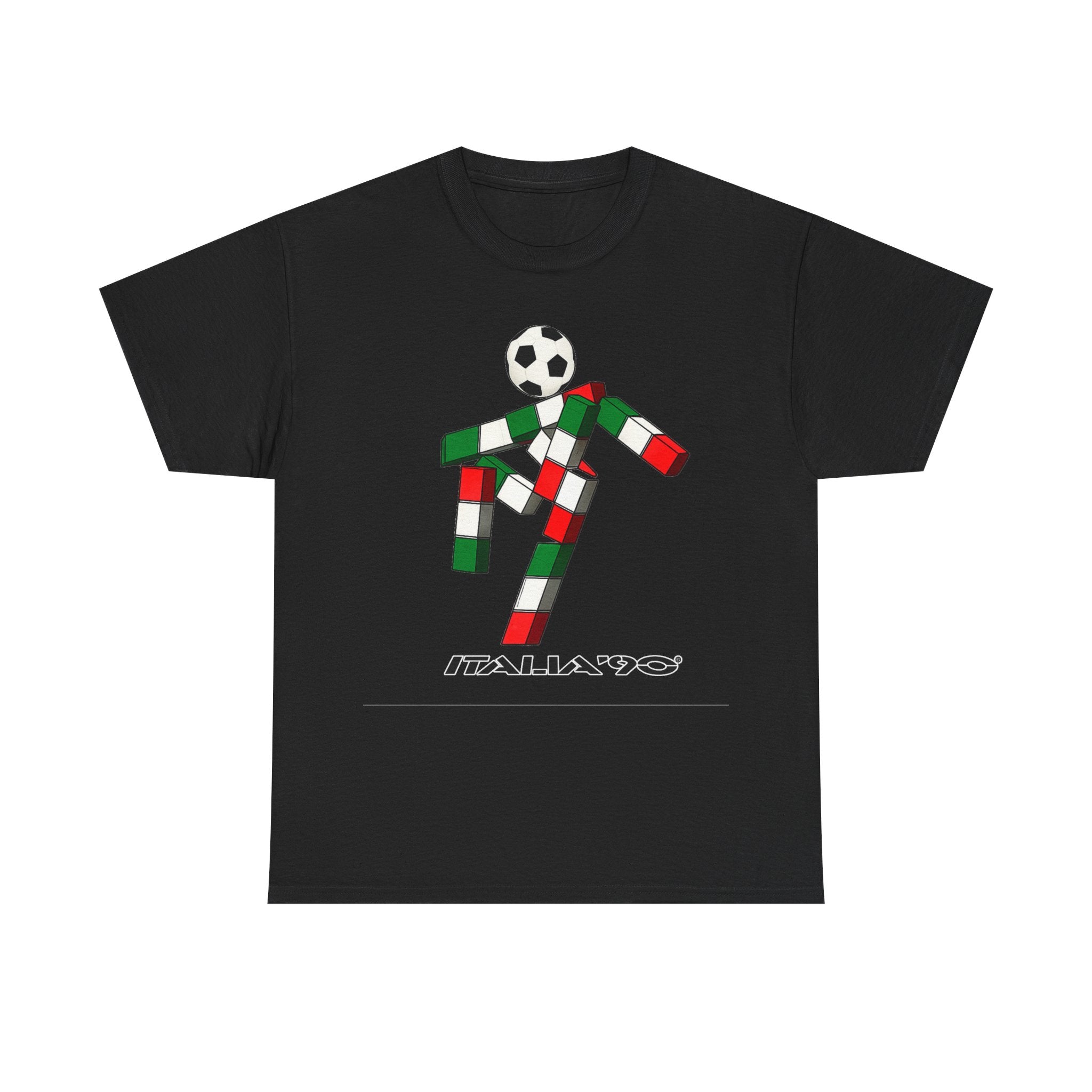 Italia '90 Soccer T‑Shirt — Retro Italian Football World Cup Tee