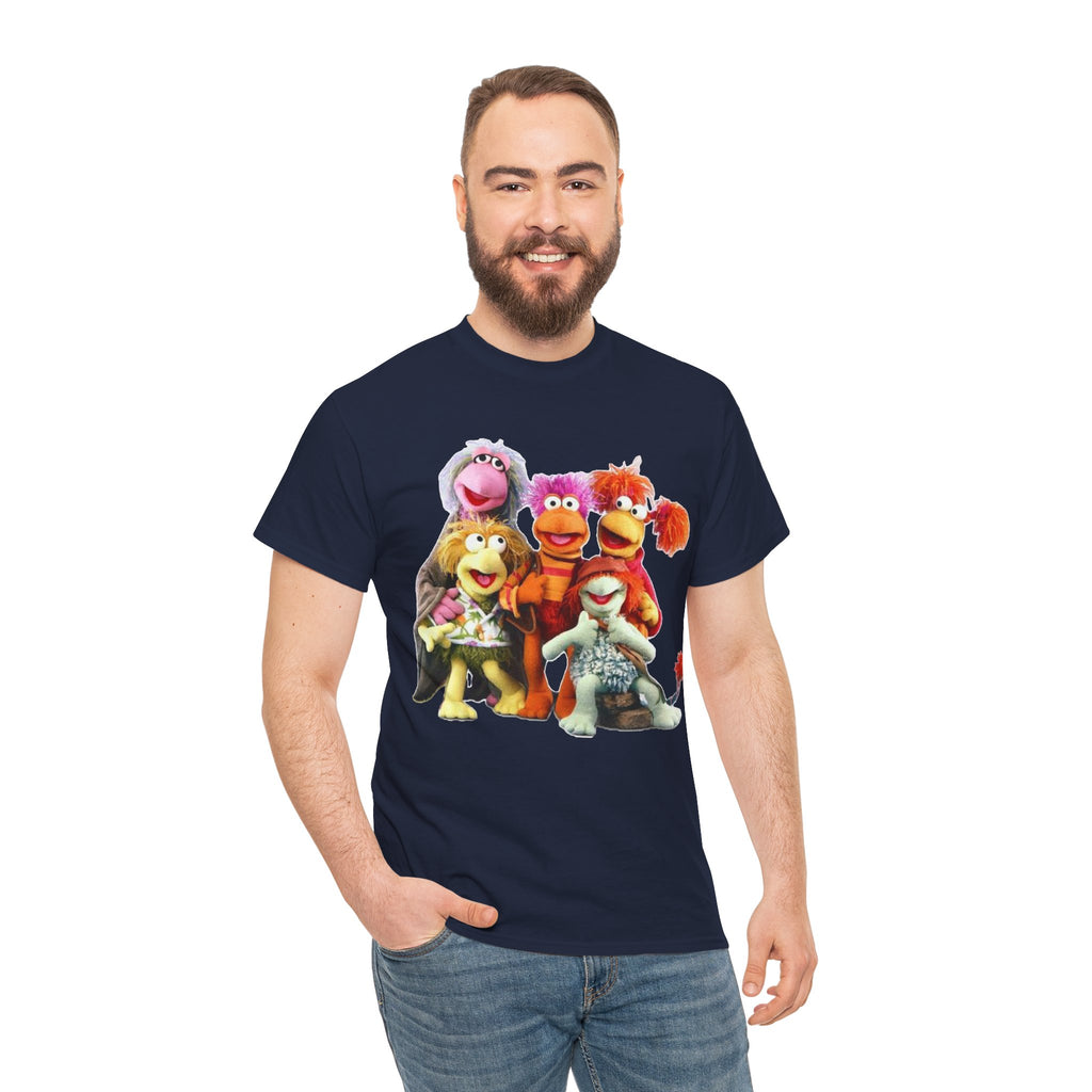 Fraggle Rock Characters T-Shirt — Vintage 80s Kids TV Crew Tee