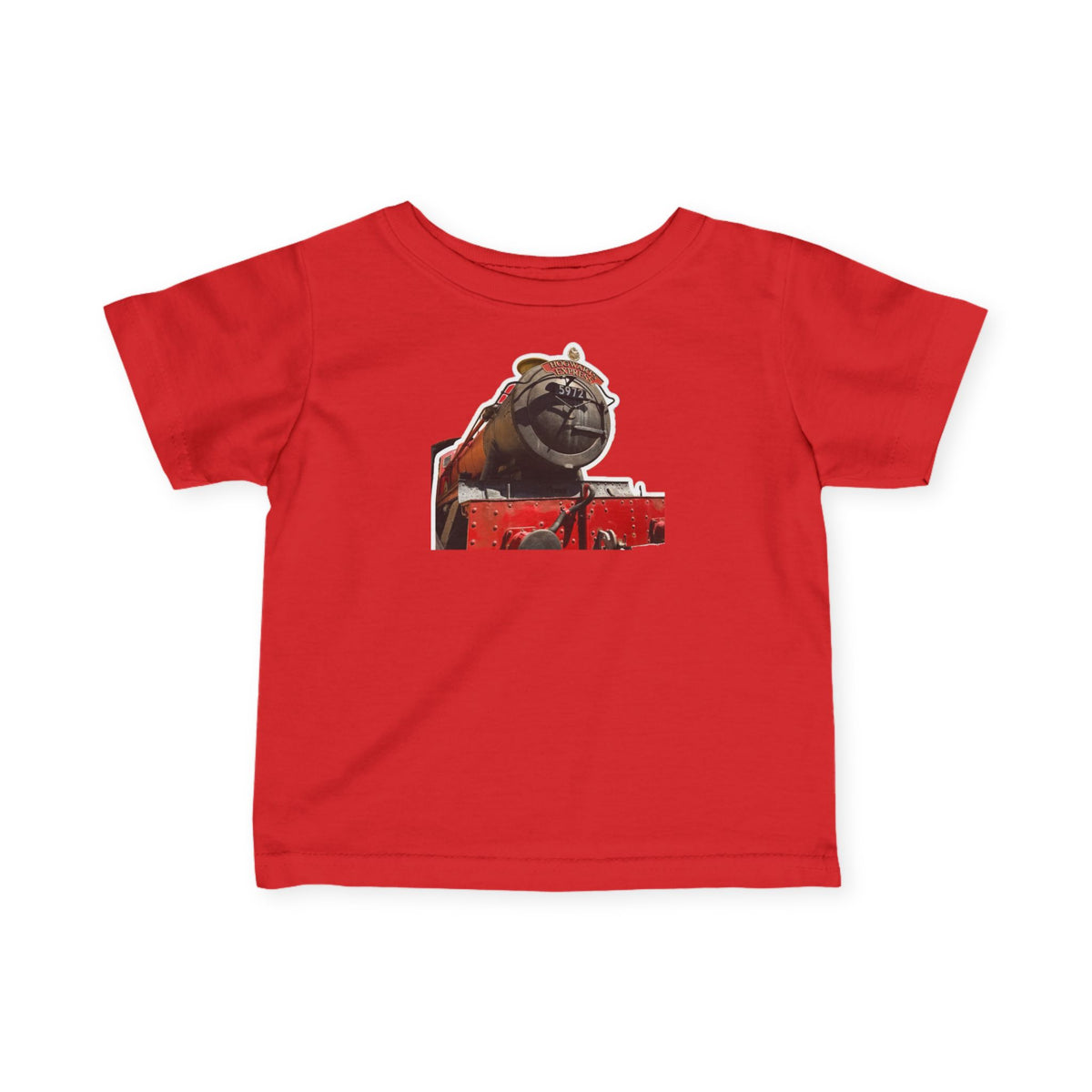 Hogwarts Express Infant Tee — Playful Train Engine Baby T‑Shirt