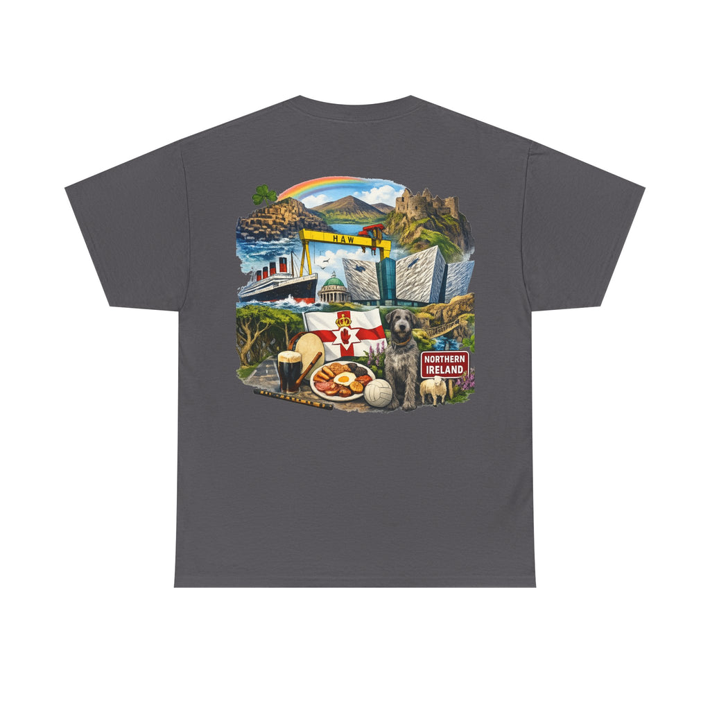 Northern Ireland Collage Tee — "Make Northern Ireland Great Again" Graphic T-Shirt