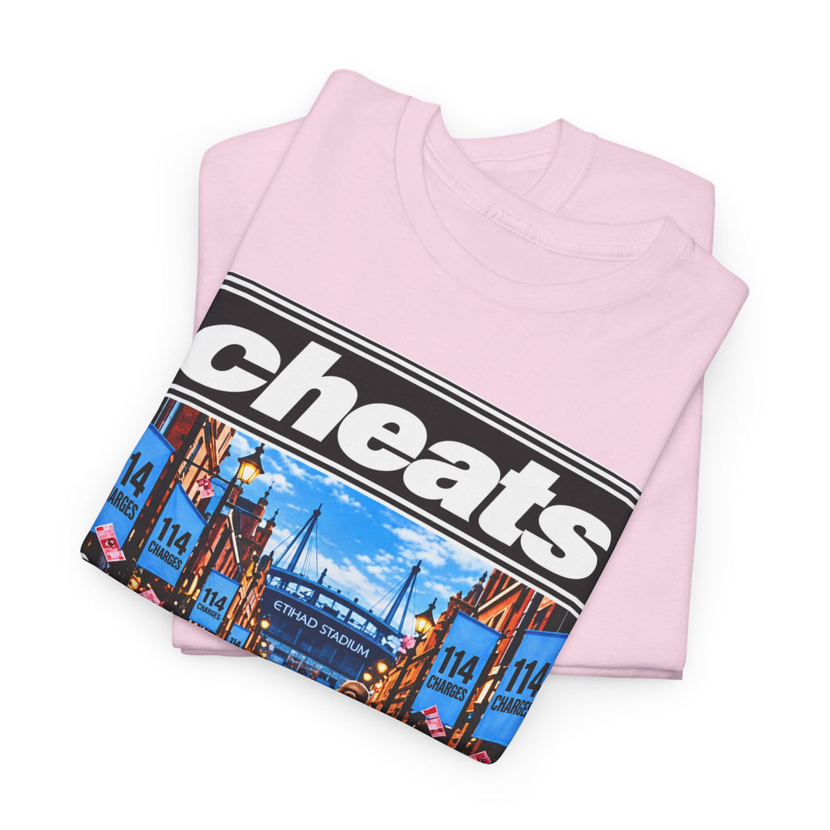 Cheats “What’s the Story? Tainted Glory?” Sports Graphic Cotton T-Shirt