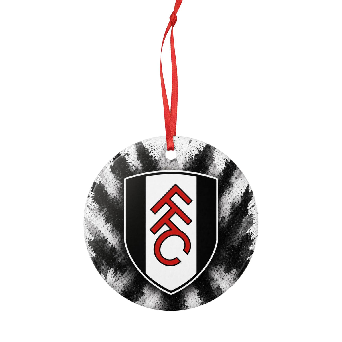 Fulham FC Ceramic Ornament — Football Club Crest Holiday Decoration