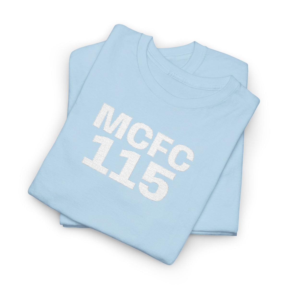 MCFC 115 T-Shirt — Vintage Football Club Number Tee